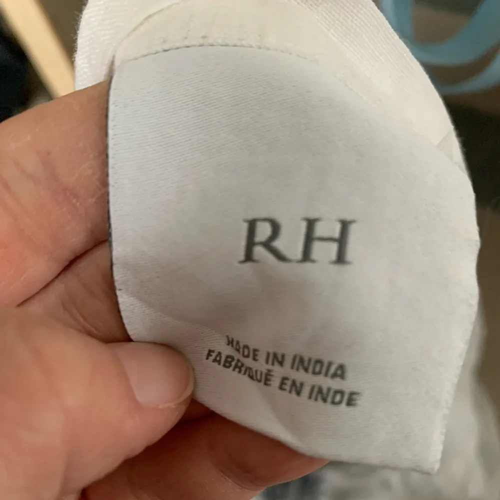 Restoration hardware pillowcase